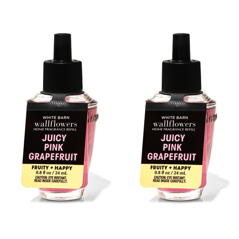 B&BW Discontinued Juicy Pink Grapefruit Wallflowers Refills (2)